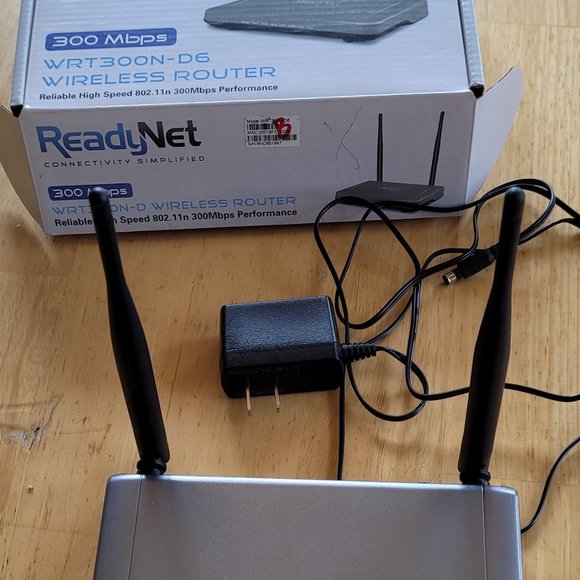 Ready Net WRT300N-D6 Wireless Router (170) - Picture 2 of 3